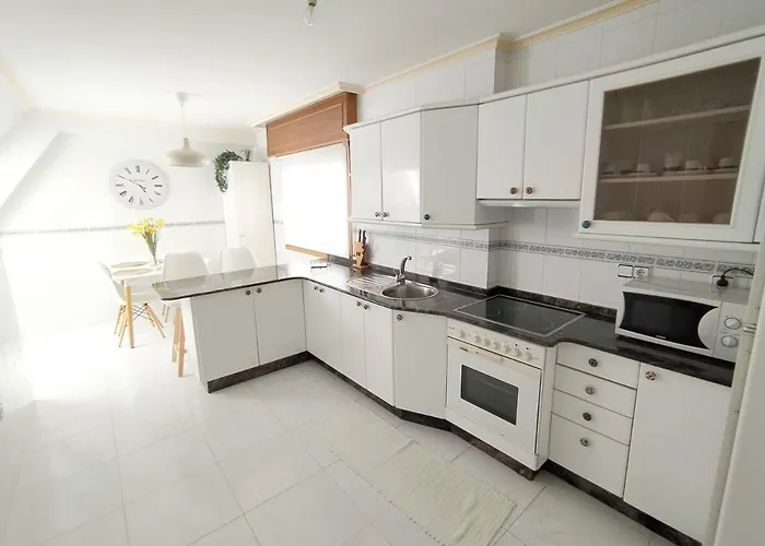 Atico A Pie De Playa Portonovo Appartement Sanxenxo